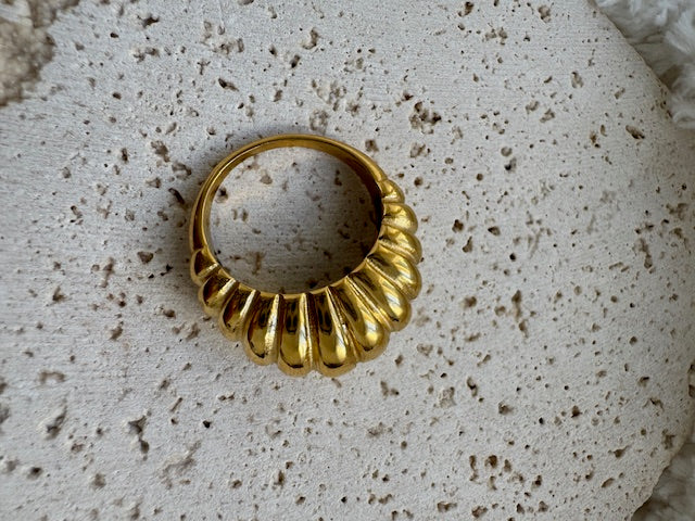 Rune Croissant Ring